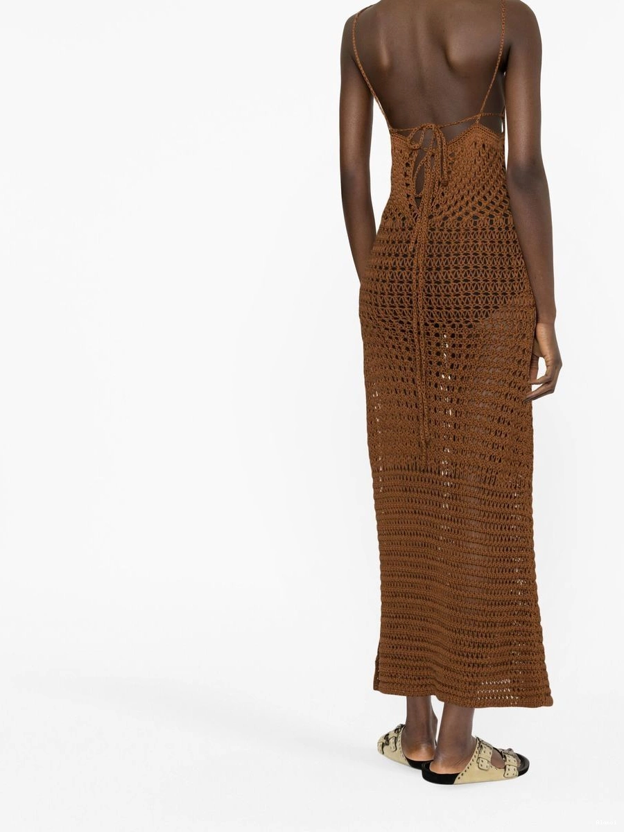 Affordable Nature Women Alanui dress Mother crochet 0320