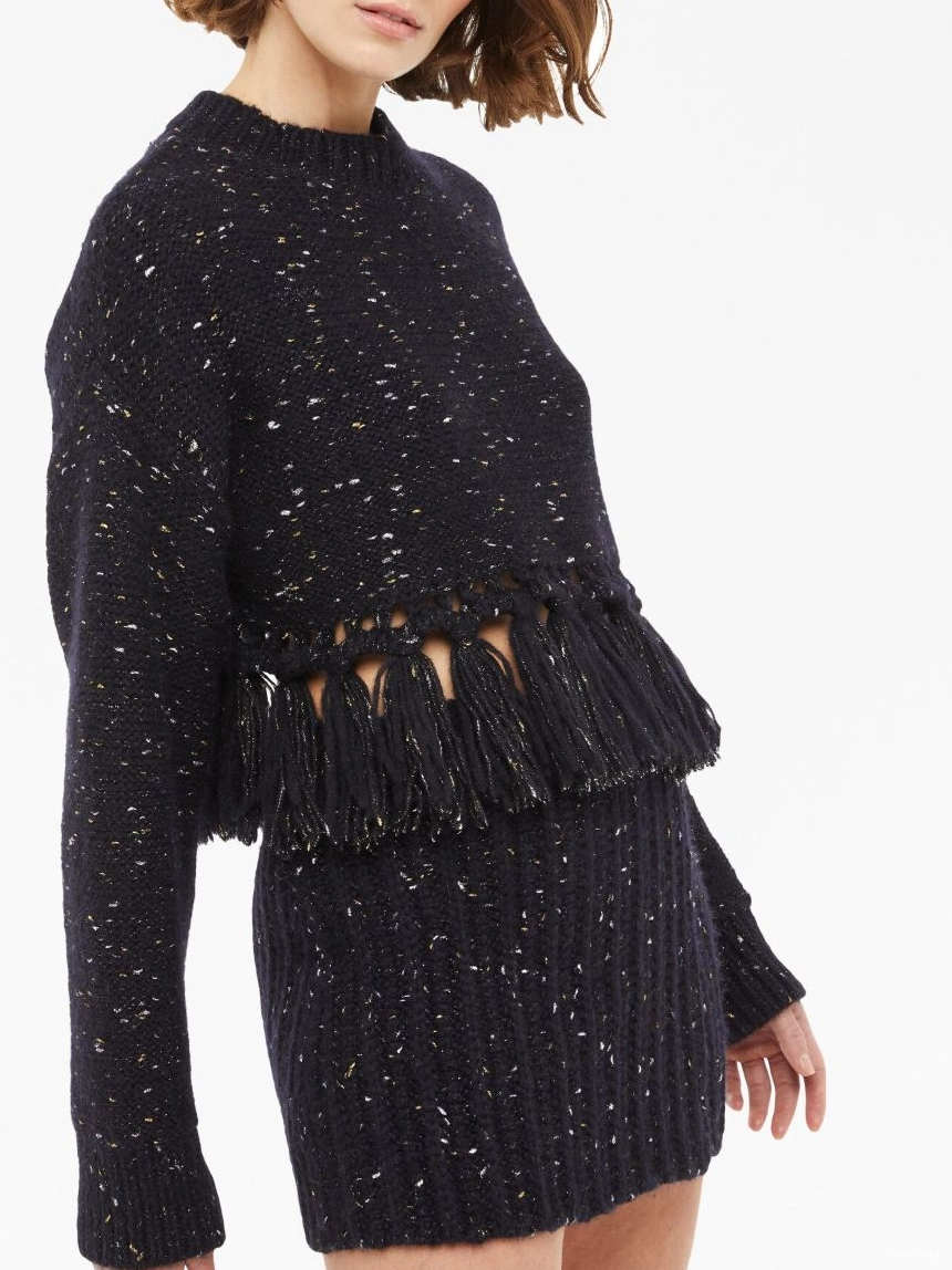 Cheap speckle-knit jumper Women Alanui tasselled Astral The 0315