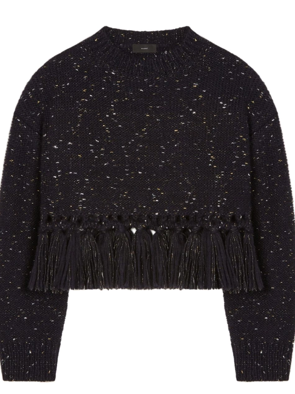 speckle-knit jumper Women Alanui tasselled Astral The 0315