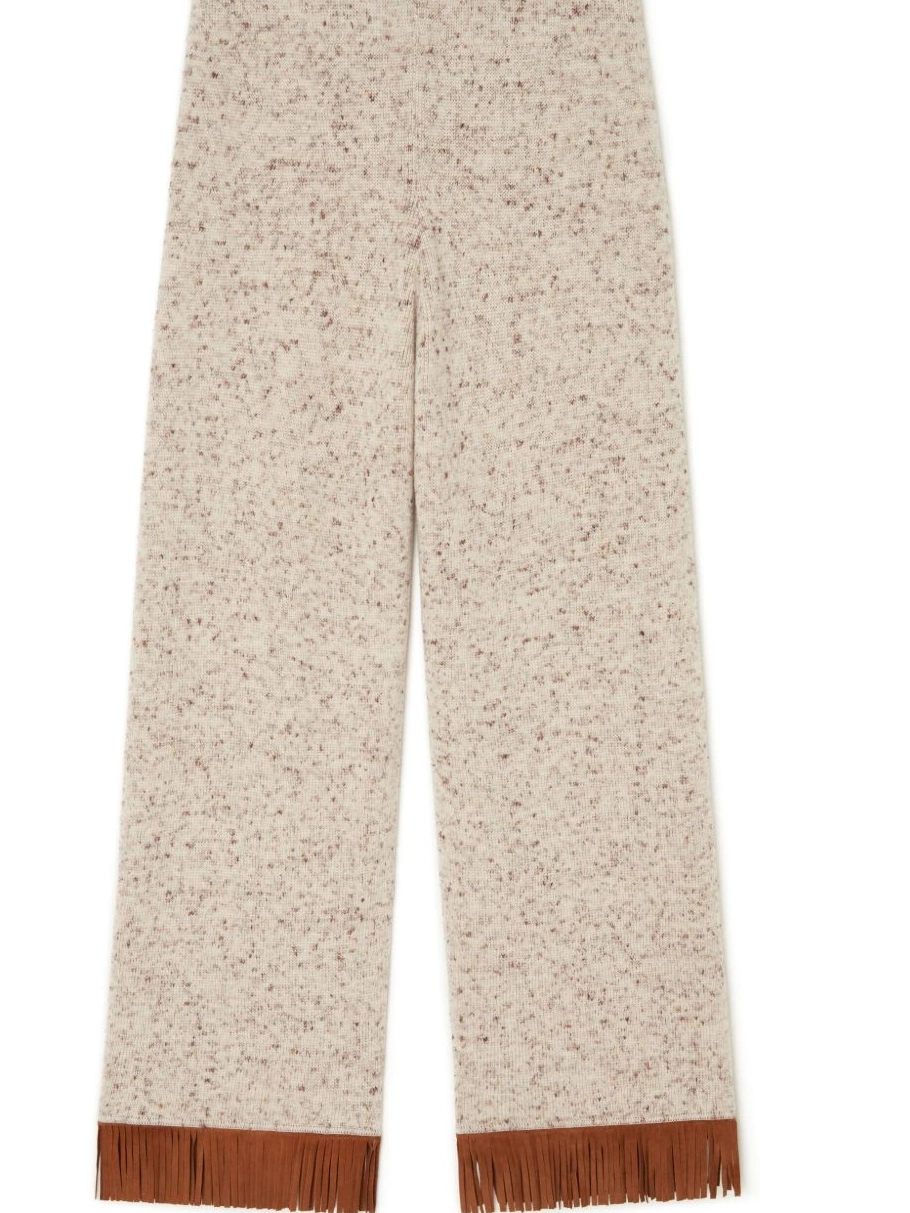 Affordable Alanui Dreamscape trousers Women fringe-detail 0318