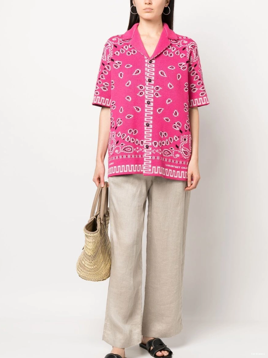 Affordable paisley-print short-sleeved shirt Alanui Women 0322