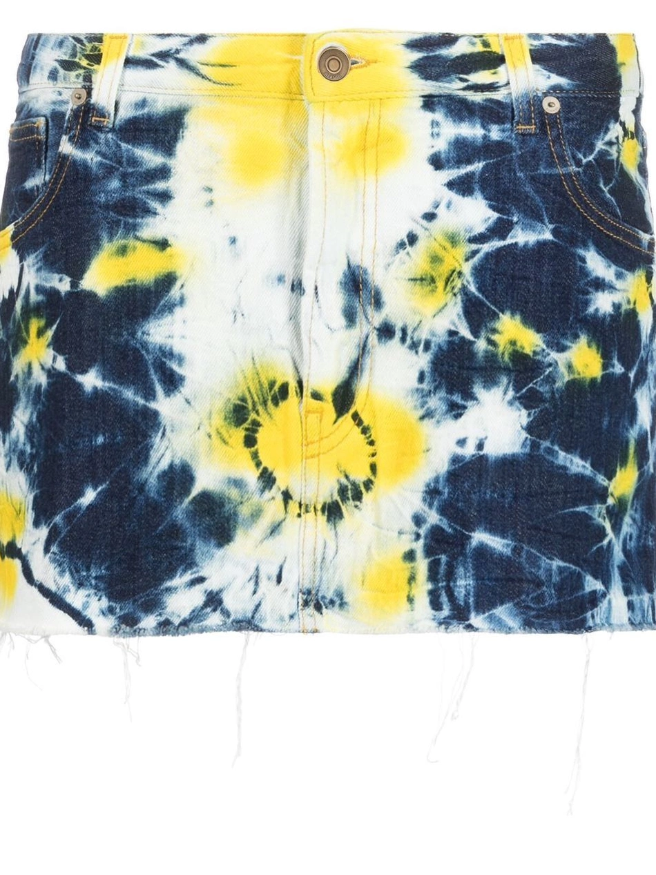 Affordable mini dye-print Women tie skirt Alanui 0320