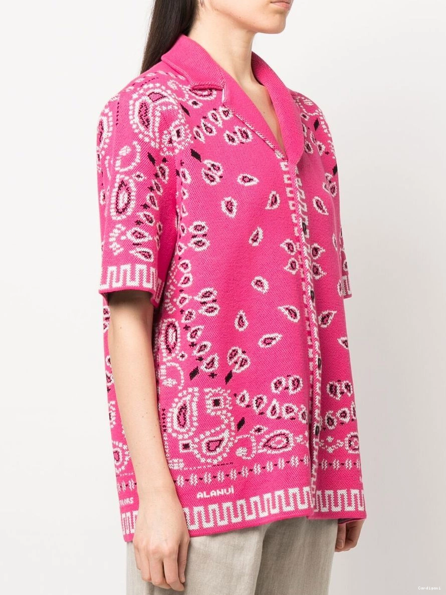 Affordable paisley-print short-sleeved shirt Alanui Women 0322