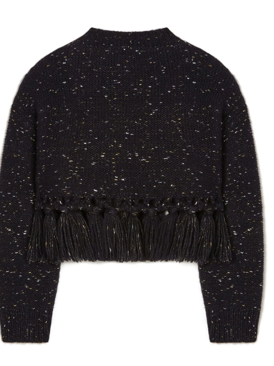 Cheap speckle-knit jumper Women Alanui tasselled Astral The 0315