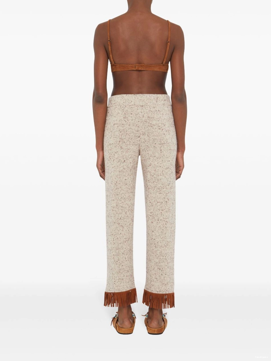 Cheap trousers Women fringe-detail Dreamscape Alanui 0319