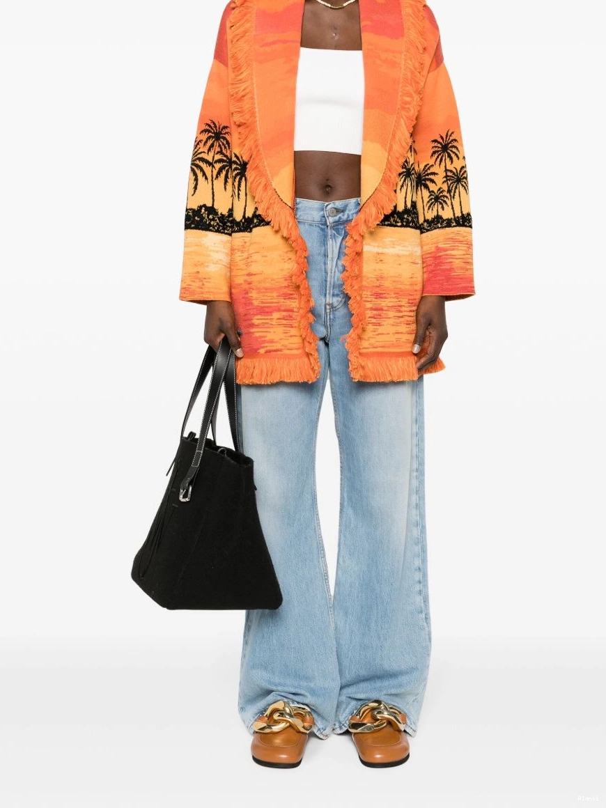 Cheap Keralda Alanui Women cardigan sunset-print 0316